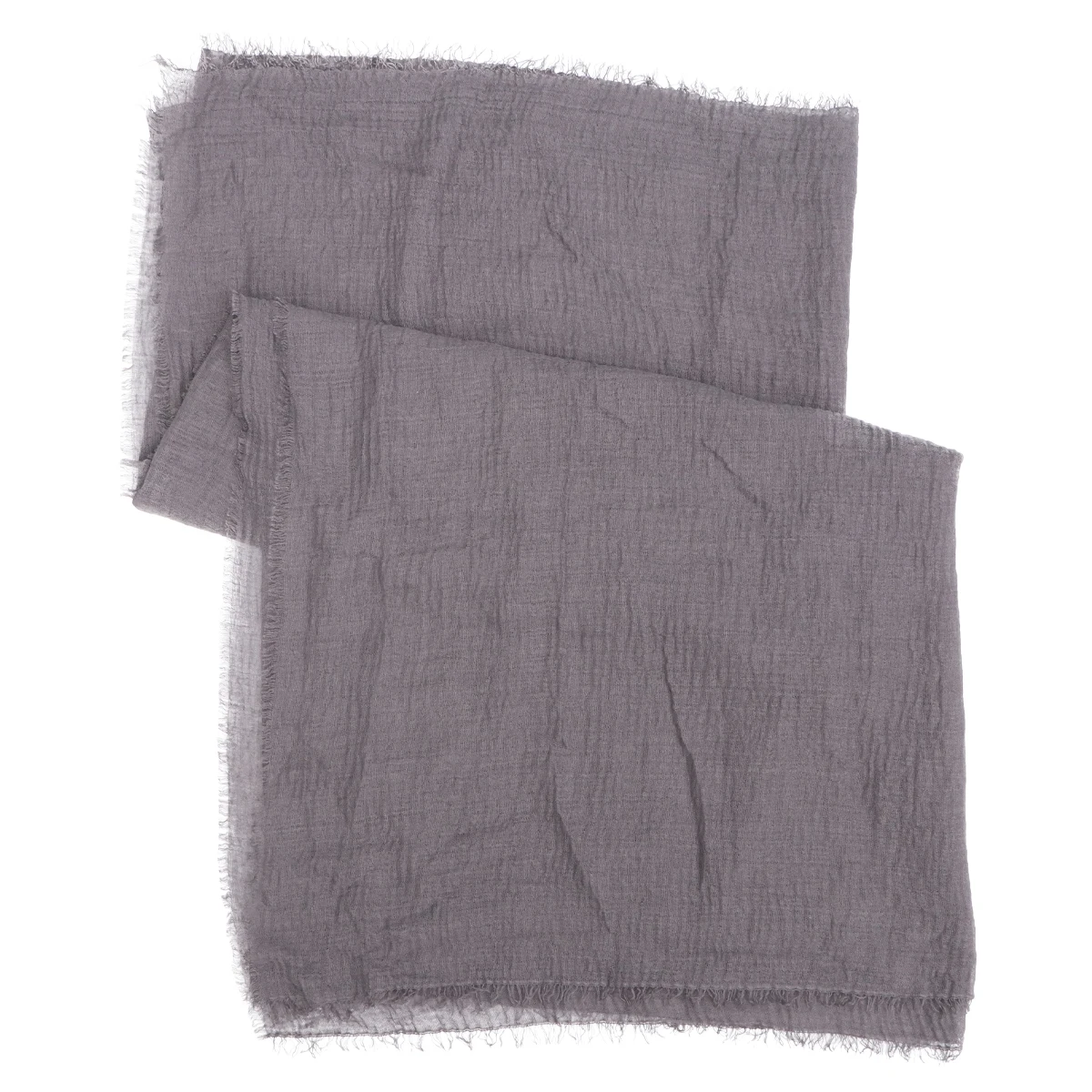 

Linen Scarf Single Color Scarf Crumpled Style Scarf Cotton Scarf Scarf Simple Style