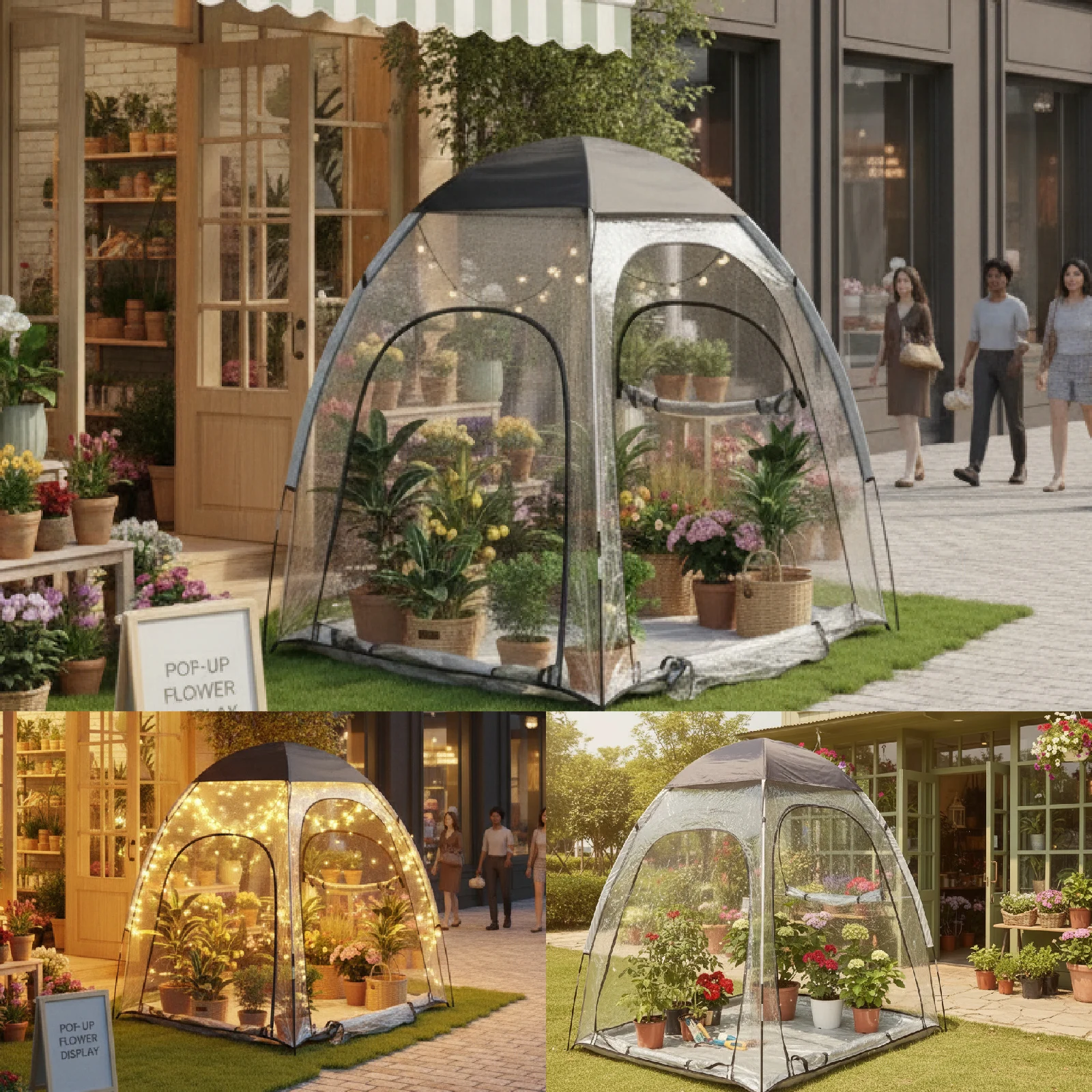 

Портативное зимнее укрытие для растений от заморозков, прозрачное, для защиты сада на открытом воздухе, легко перемещаемое, инструмент для ухода за садом