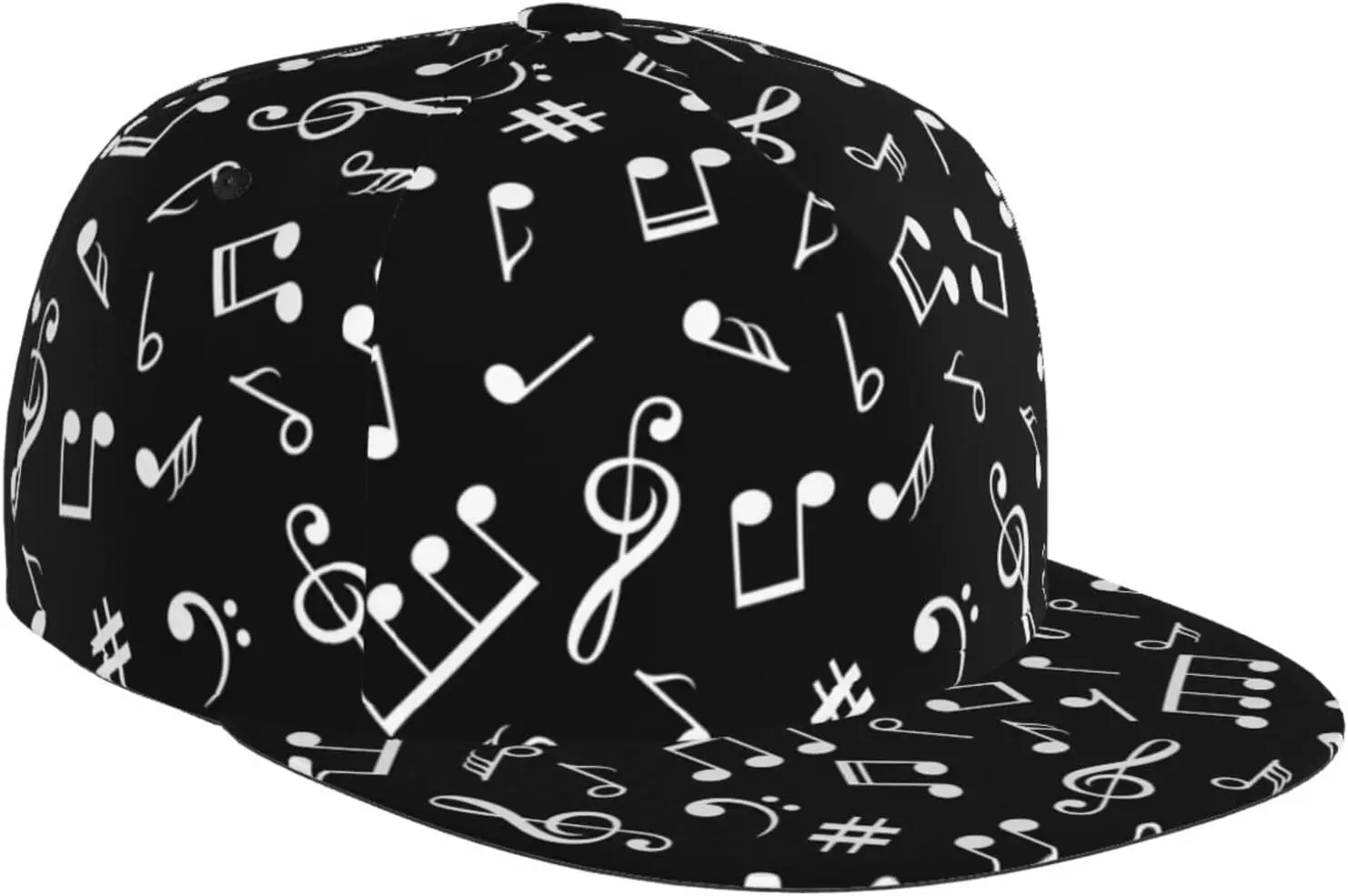 Music Note Piano Baseball Hat Caps Sun Protection Hat Outdoor Trucker Hat Adjustable Size for Women Men