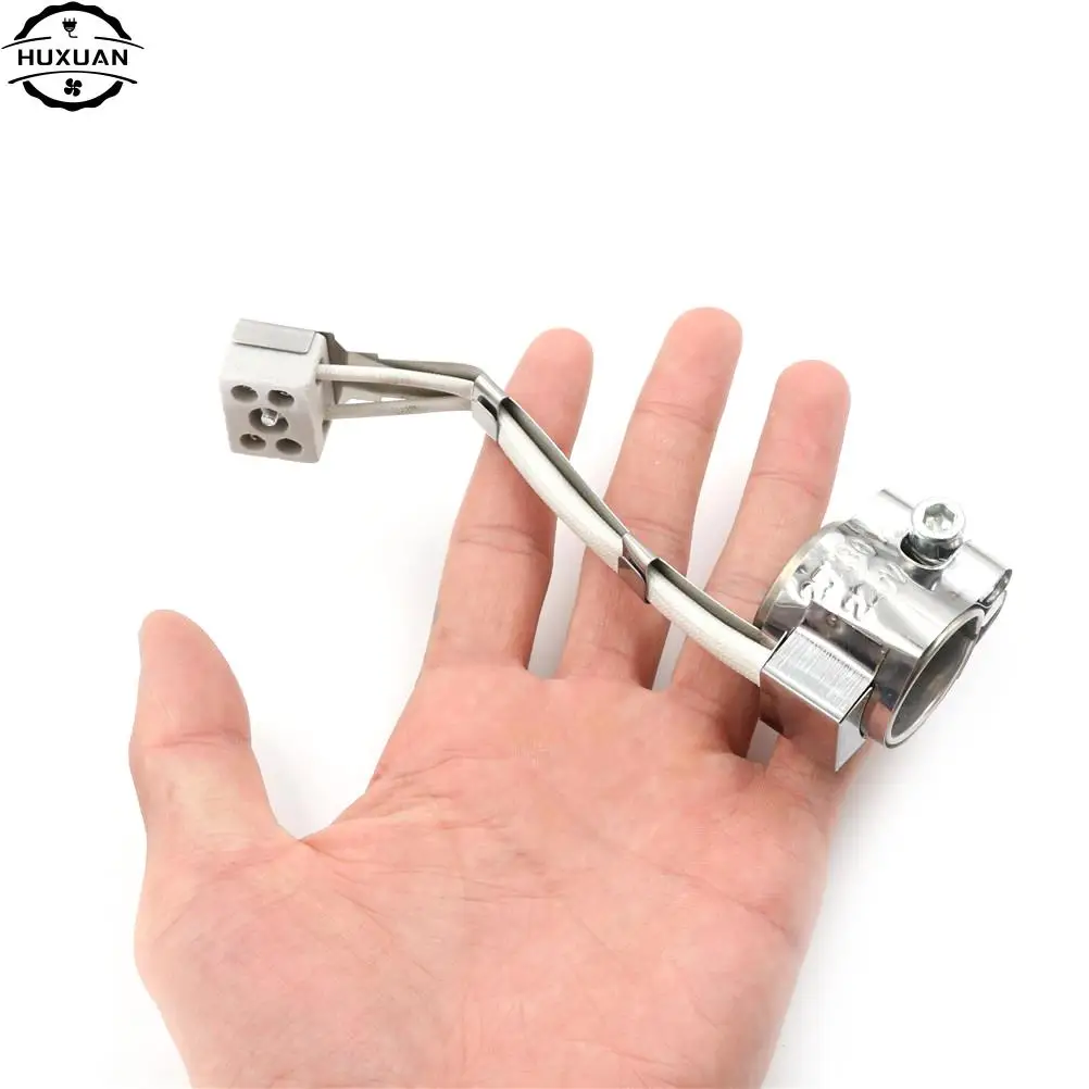 New Stainless Steel Mica Band Heater Electric Heating Element for Plastic Injection Machine Band Heater 220V 80W 25*30mm