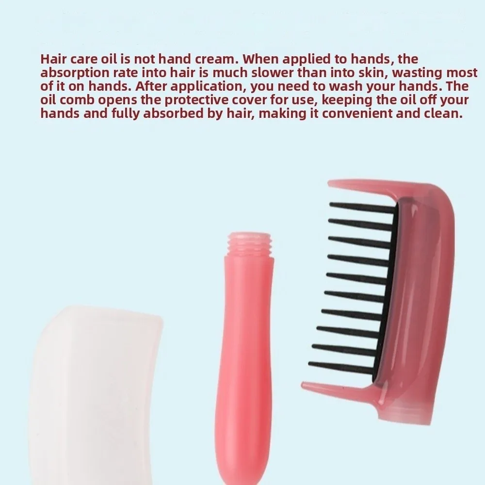 Multi-Function Mini Portable Head Applicator Hair Care Anti-Frizz Hair Firming Applicator Scalp Nourish Anti-Static