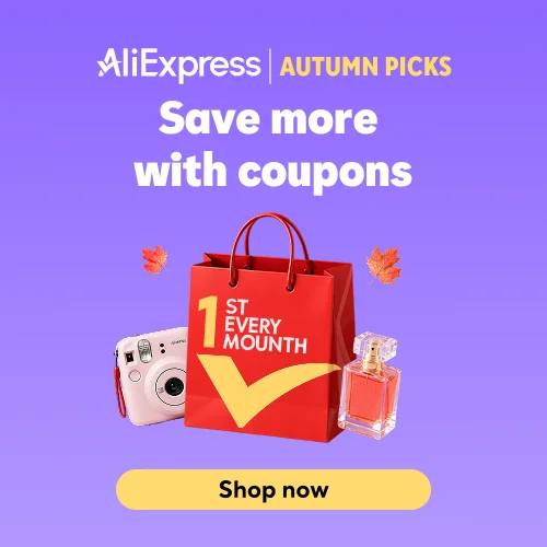 AliExpress Autumn Picks promotion for United Arab Emirates