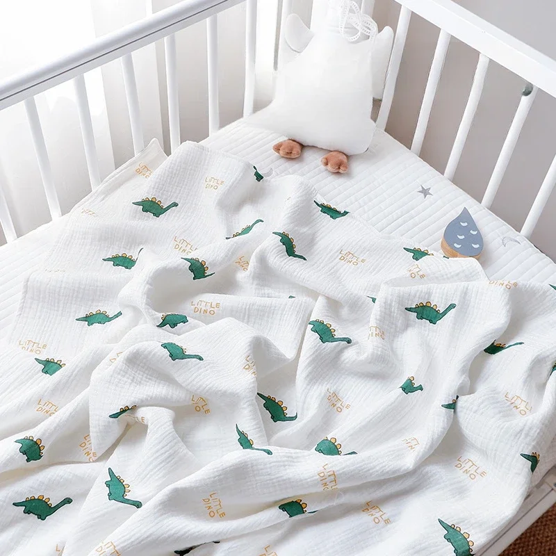 Baby Gauze Blanket Baby Ins Wind Five-layer Cotton Gauze Hug Quilt Newborn Baby Cotton Summer Blanket