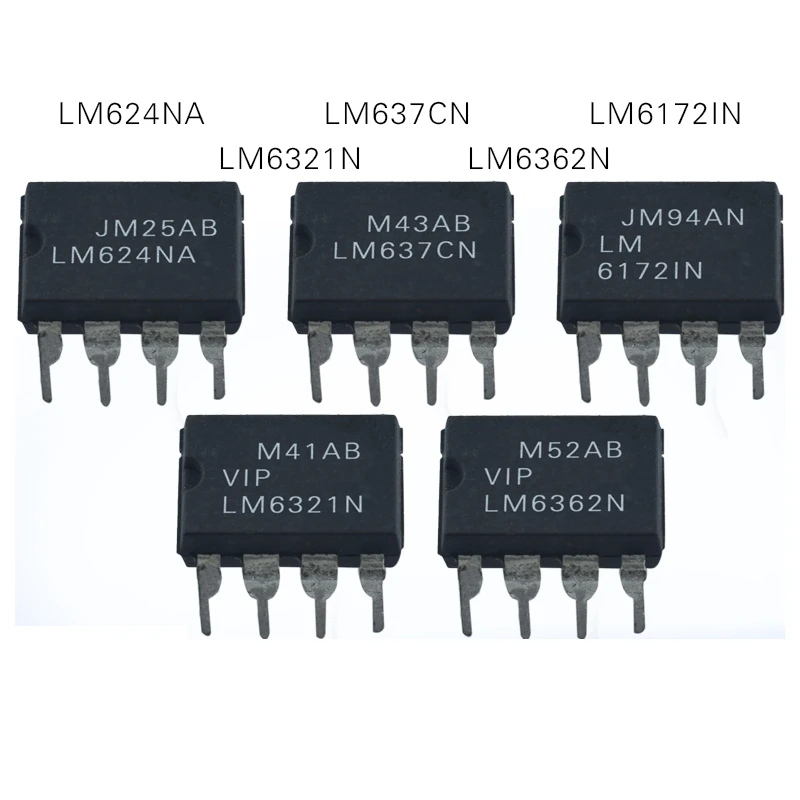 1PCS LM6362N LM637CN LM624NA LM6321N LM6172IN