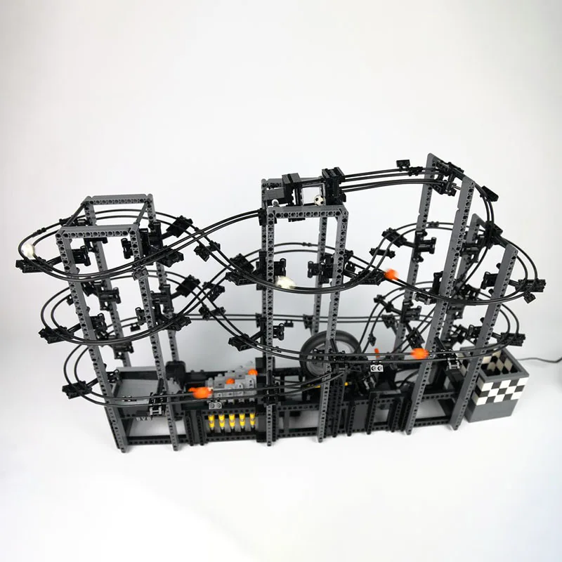 2363 Pcs Ball Shooter Marble Run GBC Mechanical Track Custom MOC Creation Building BlocksToys Toy Gift