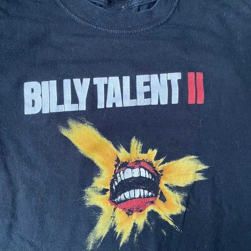 hot BILLY TALENT Scandalous Travelers Full Size Black T Shirt Adults