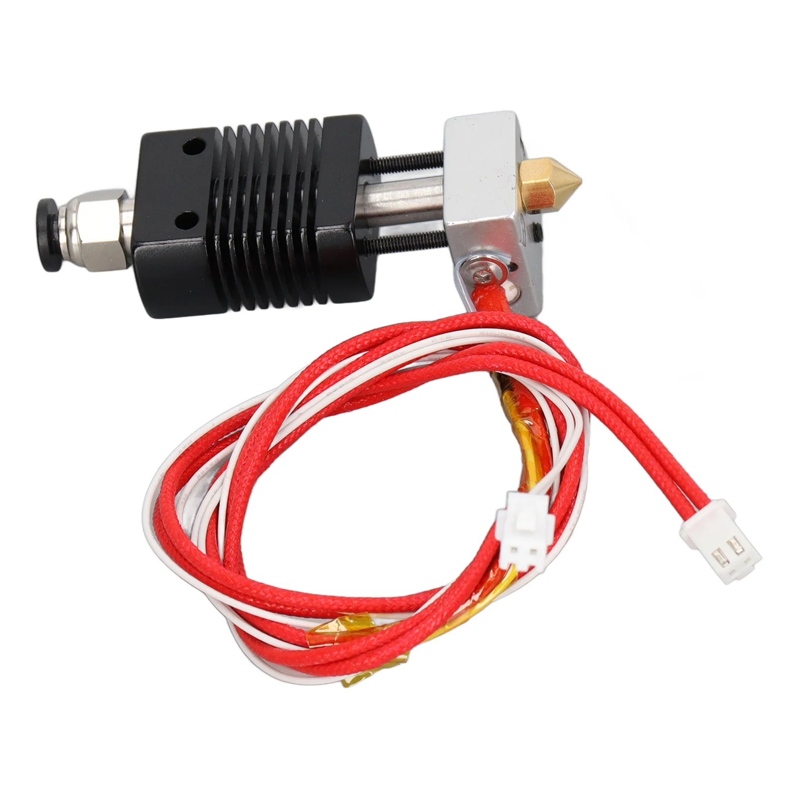 3D Printer Extruder Hotend Direct Drive Extruder Heating End with 100K Ohm Temperature Thermistor 24V 30W