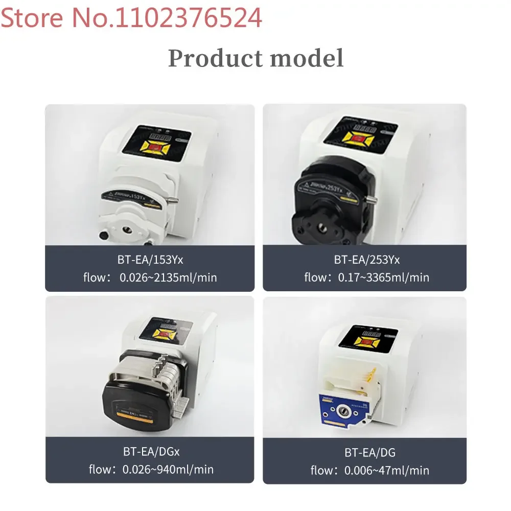 

JIHPUMP 110v 220v Small Easy Load Dual Peristaltic Pump Controller Water Liquid Dosing Hose Pumps Pumping Machine Price