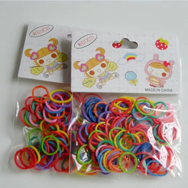 100pcs/Bag Newest Colorful Pet Beauty Supplies Dog Grooming Rubber Band Pet Hair Product Hairpin Hair Accessories