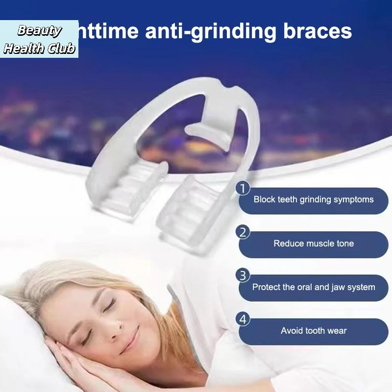 

【1/2/5pcs Bruxism Mouth Guard Sleep Mouthguard Splint Clenching Dental Braces Alignment Trainer Sleep Aid Teeth Protector Tools】