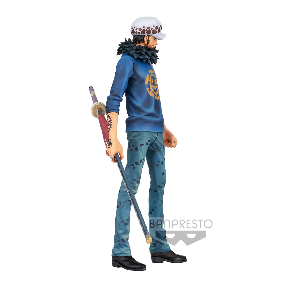 Original Genuine Bandai Banpresto One Piece MSP 26cm Trafalgar Law Figurine Model Doll Toys For Christmas Gifts