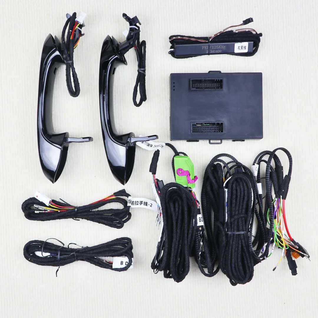 

Обновленная комфортная система входа для BMW X5 G05 G06 G38 G30 G20 Комплект замка сенсорного переключателя двери автомобиля без ключа с 2 индукционными ручками