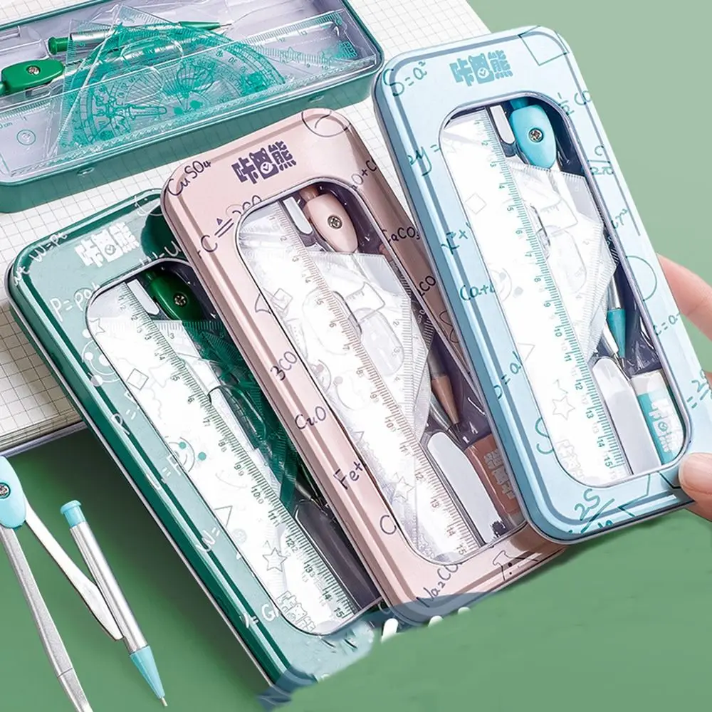 Learning Measuring Tool Drawing Ruler Creative Plastics Gift Trigonometry Protractor Stationery