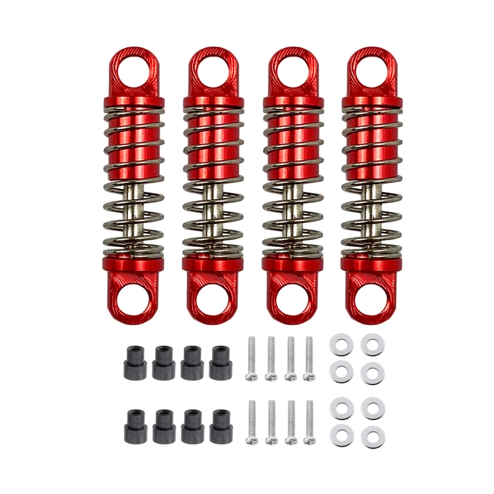 Wltoys 284131 K969 K979 K989 K999 P929 P939 4pcs Metal Shock Absorber Damper 1/28 RC Car Upgrades Parts