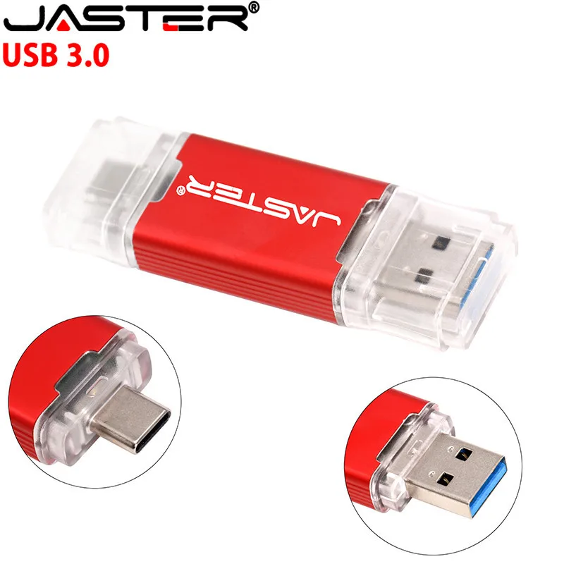 High Speed USB 3.0 Type C Flash Memory Stick 16GB 32GB Pendrive 4G 8GB 64GB 128GB USB Flash Drive for Computer/Type C Interface