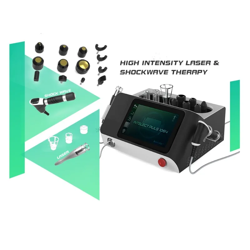 Portable Improving Extracorporeal Shock Wave Therapy With 12W 1064nm Physiotherapy