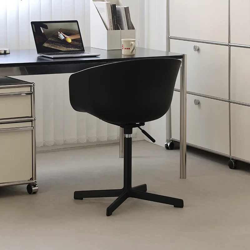 Modern Nordic Simple Backrest Swivel Office Chair for Anchor Staff Computer Chair Reception Conference Leisure Chair