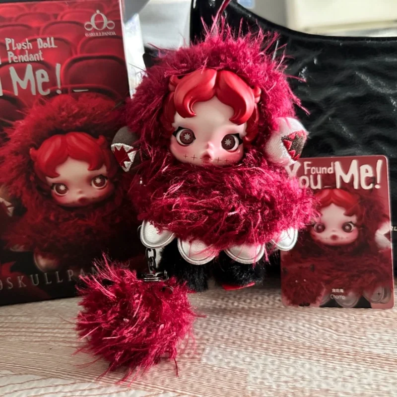 

POPMART SKULLPANDA Серия «Театр бессонницы»: Виниловая плюшевая кукла-брелок, коллекционная подвеска для сумки (слепая коробка) для коллекционеров аниме