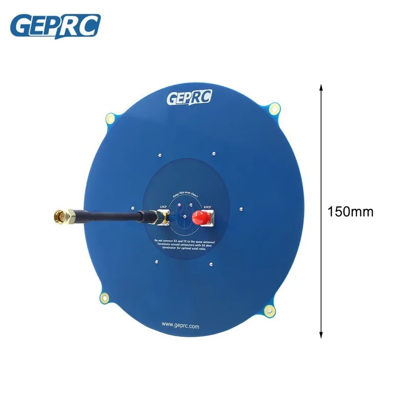 5,8g richtungs förmig zirkular polarisierte links-rechts-Rotations antenne geprc hohe Verstärkung 14db 5,8g kleine flache Antenne sma Innen nadel