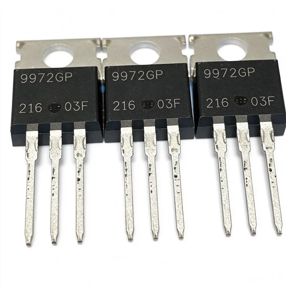 5PCS 9972GP AP9972GP 60V 60A 6R190E6 IPA60R190E6 80R900P MMF80R900PTH 800V 6A TIC116M 600V 8A MBR20100CTK 2SK1033 K1033