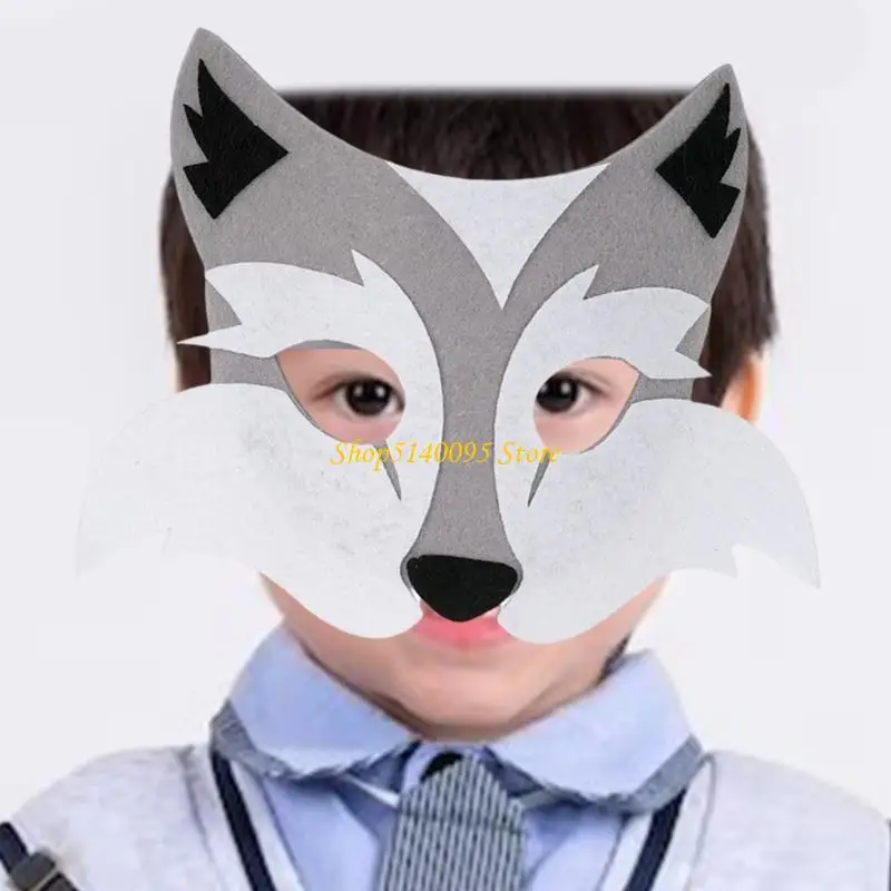 إكسسوارات أزياء DXAE Wolf Costume مجموعة أزياء الذئب ، ذيل ، أزياء إكسسوارات قناع الذئب ، أزياء الذئب هالوين للأطفال البالغين