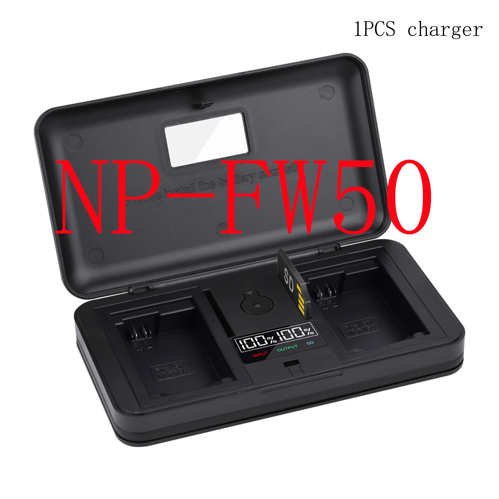 PALO LCD USB charger for Sony FW50 NP FW50 NP-FW50 NPFW50 battery NEX-3 NEX-5 NEX-6 SLT-A55 A33 A55 A37 A3000 a5000 A6000 Camera