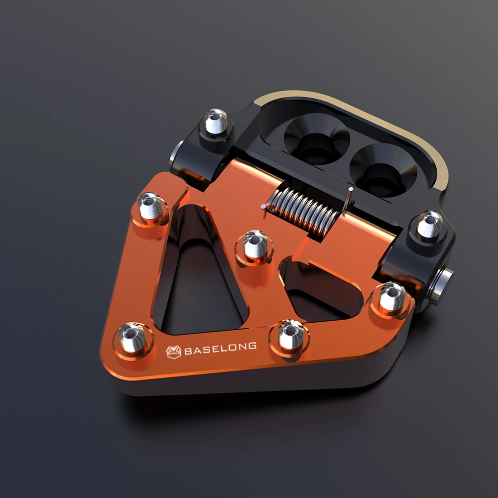 

For 790 890 390 1290 Adventure 701 690 Enduro 690 SMC R For BEAT RR 2T XTRAINER Motorcycle Folding Rear Brake Pedal Tip Plate