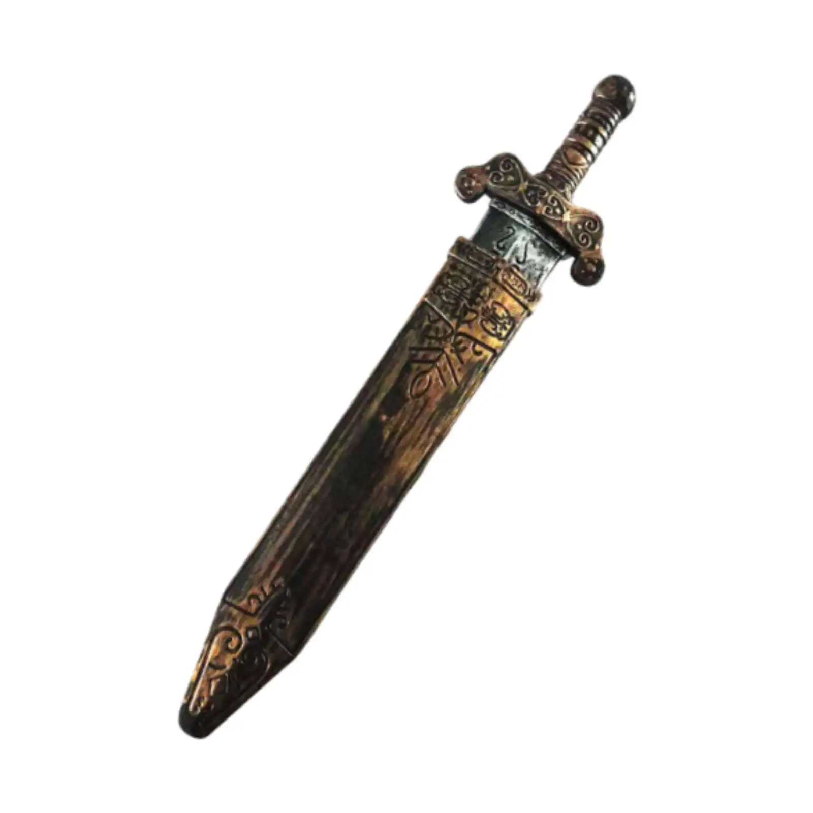Roman Sword Cosplay Toy PP Material Decorative Performance Gear for Kids Role Play and Gift Display