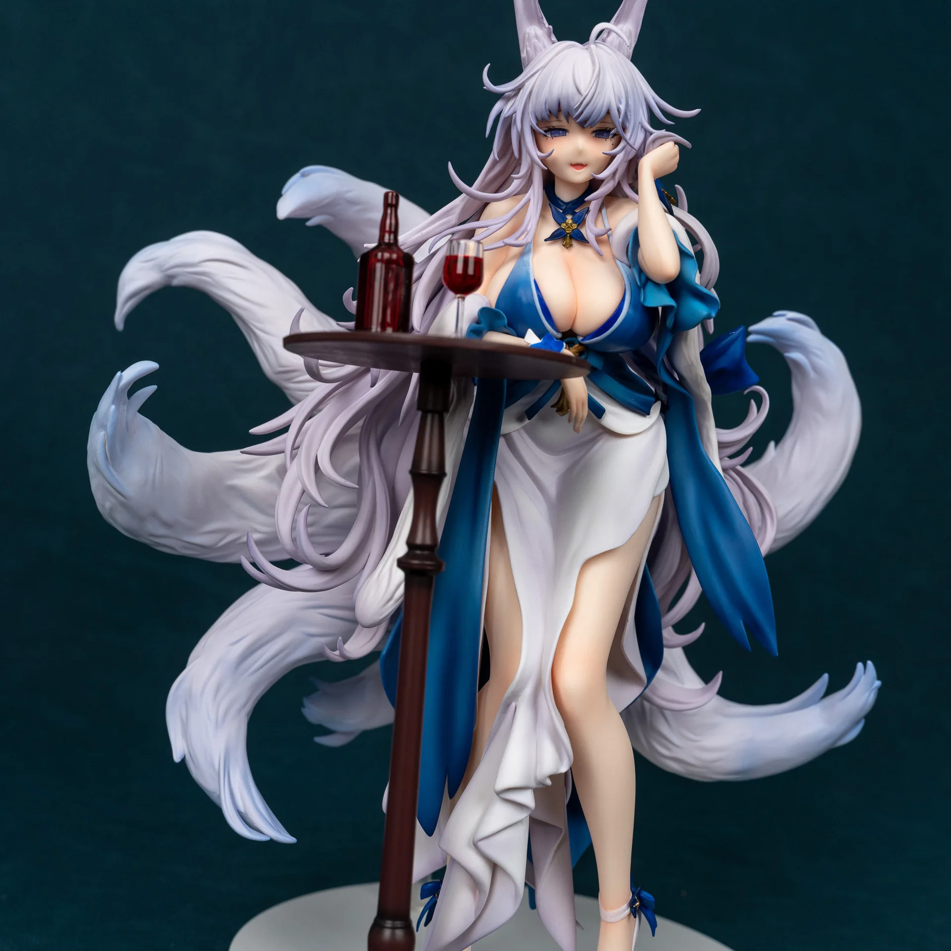 

Фигурка Azur Lane Hazy Moon Ten Nights Figma Shinano, статуэтка GK, модель анимационной красавицы, декор для рабочего стола, игрушка, подарок