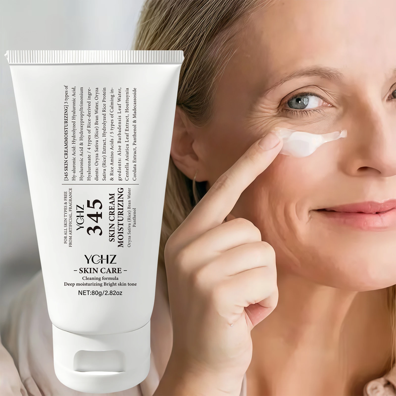 Instant Firming 345 Face Cream, for Use Overnight, to Illuminate Skin, Reduce Dark Spots, Hyperpigmentation, and Wrinkles, Improve Dull and Aging Skin and Enlarged Pores, Suitable for Large Pores, Skin Care