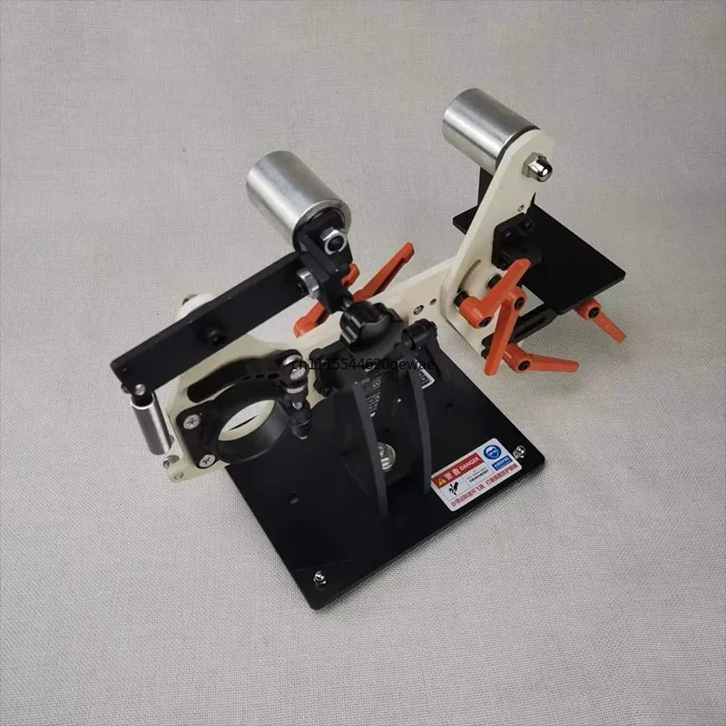 730x50MM belt sanding frame heavy-duty sanding machine adapter angle grinder desktop sharpening machine modified V-shaped sharpe