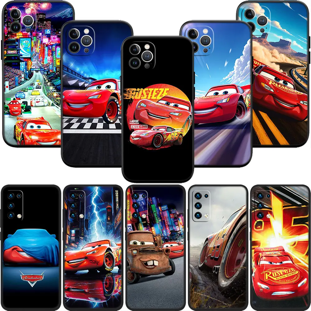 Мягкий чехол для телефона AQ23 Cars Lightning McQueen для Realme Narzo 50i 30A 20 Pro C33 C30 C25Y C21 C21Y C20 C20A C17 C15 C12 C11