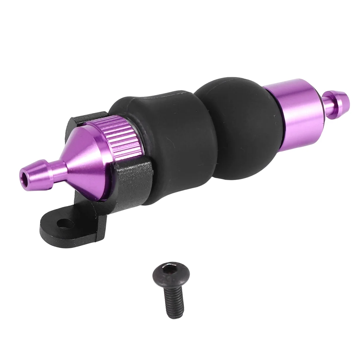 Fuel Filter Nitro Engine Parts Fuel Tank Spare Parts for 1/8 1/10 RC Model Car HSP Kyosho Redcat Himoto HPI,Purple