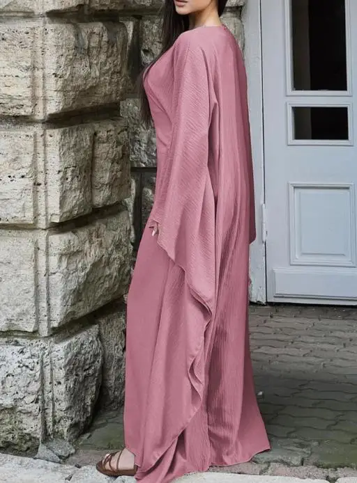 

Elegant Solid Long Sleeve Dress for Women's Clothing In Autumn Winter 2025 Temperament Commuting Female Fashion Party Dresses