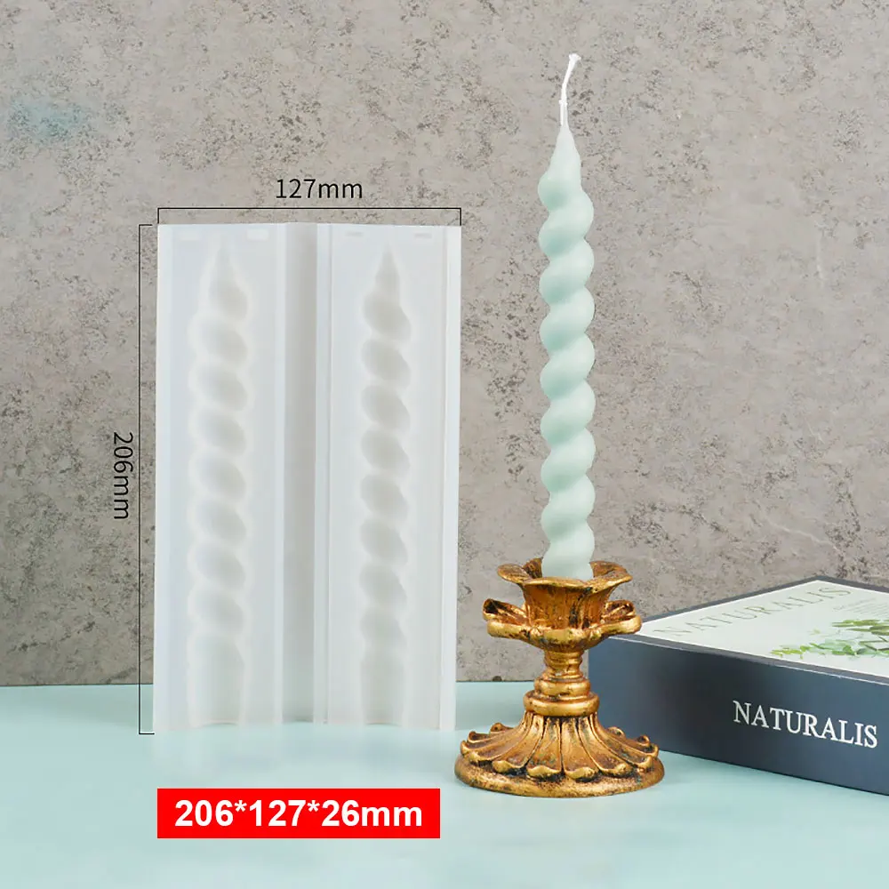DIY Long Silicone Mold for Candle Making