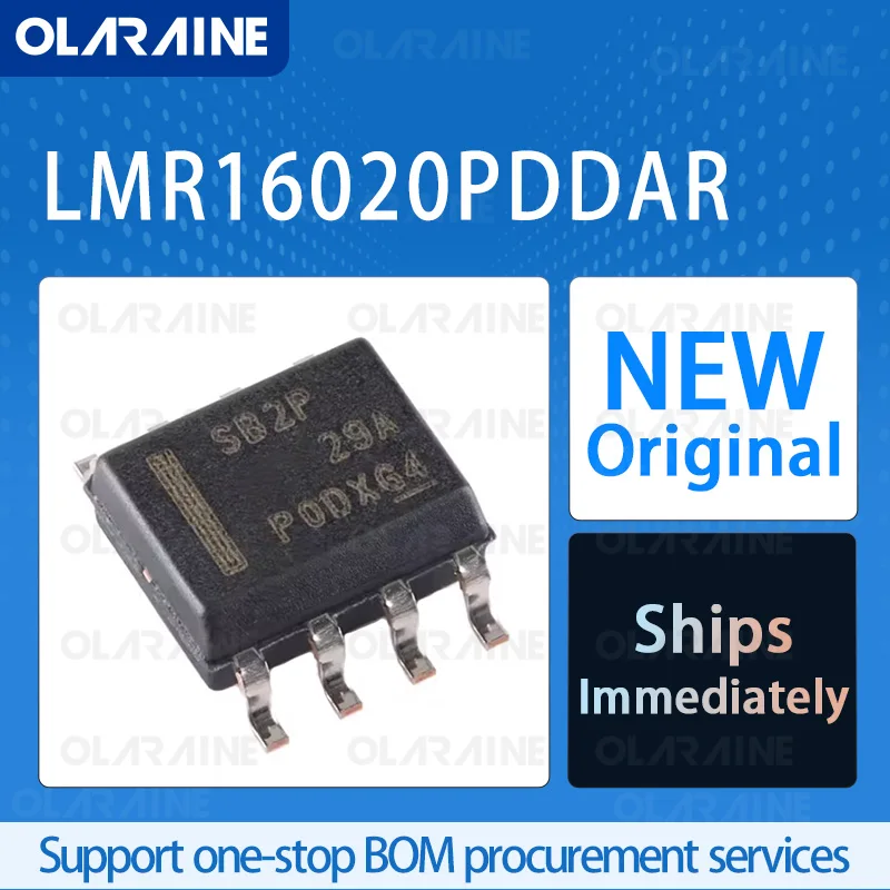 

5/10/100Pcs LMR16020PDDAR SOIC-8 original ic chip Switching regulators RoHS 1 Output Voltage 50 V Current 2 A