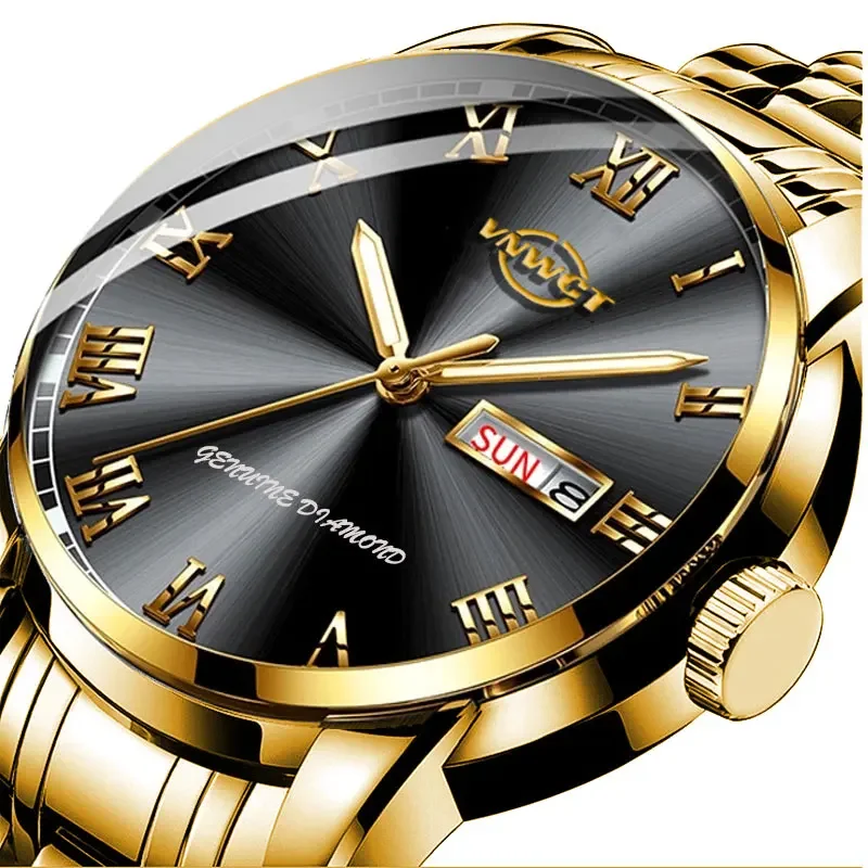 Luxury Brand Sport Men Watch Waterproof Quartz Watch Men Casual Stainless Steel Business Date Wrist Watch