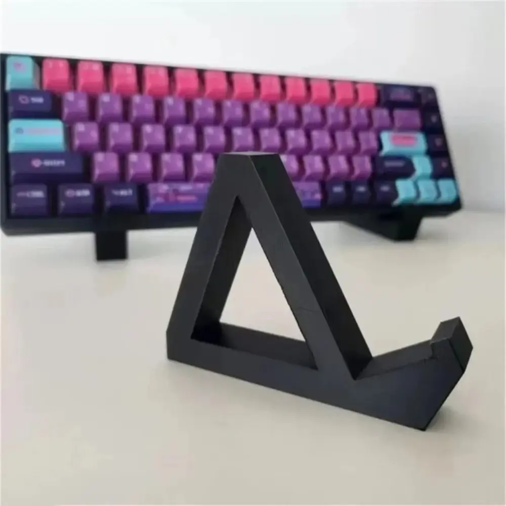 2Pcs Durable Plastic Keyboard Display Stand Anti-Slip Lightweight Keyboard Holder 3D Printing Keyboard Storage Rack
