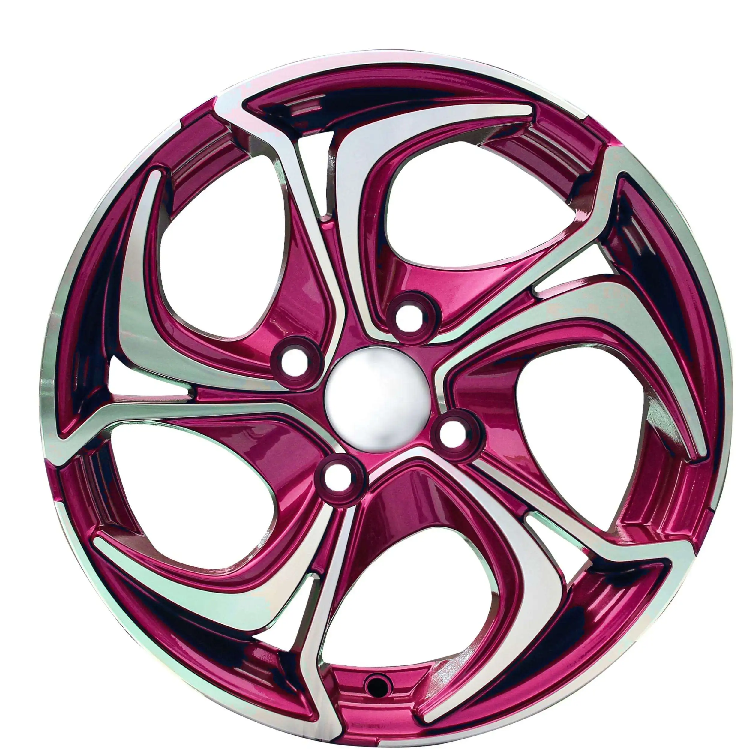 New Five Spoke Hot Design Custom Color Machine Face Finish 15-25 Inch Aluminium Alloy Passenger Car Forged Wheels