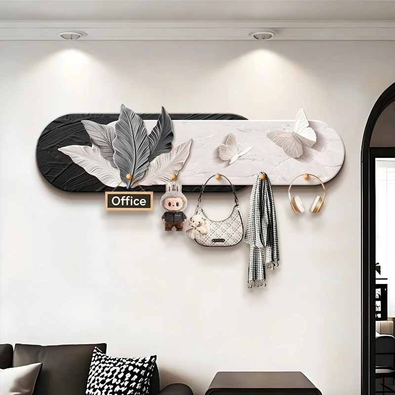 Porte-manteau mural créatif et moderne pour porte d'entrée, décoration murale pratique pour vêtements, meuble d'intérieur