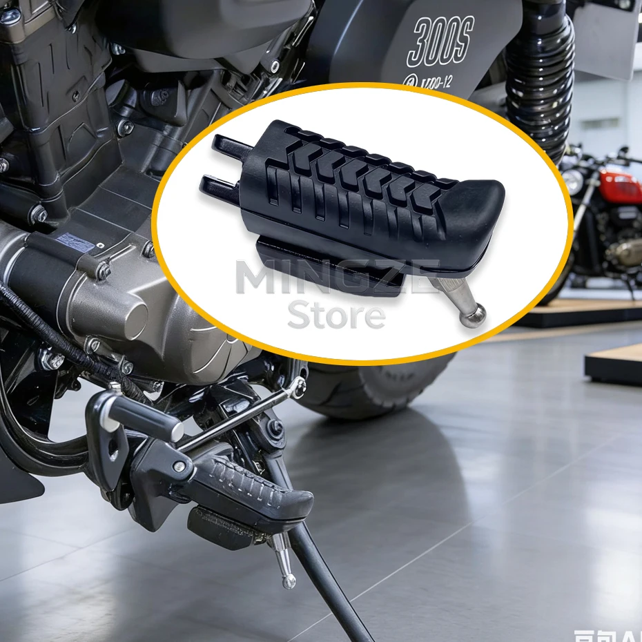 Front Foot Pedals Foot Rest Stands Left and Right Foot Pedals For QJMOTOR SRV250 Accessories SRV300 SRV 500S