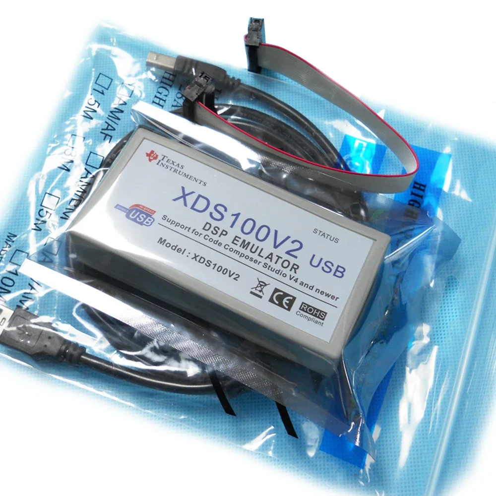 XDS100V2 XDS100V3 Emulator TI DSP ARM Pobieranie nagrywania Linia pobierania USB2.0 Obsługa Ccs4