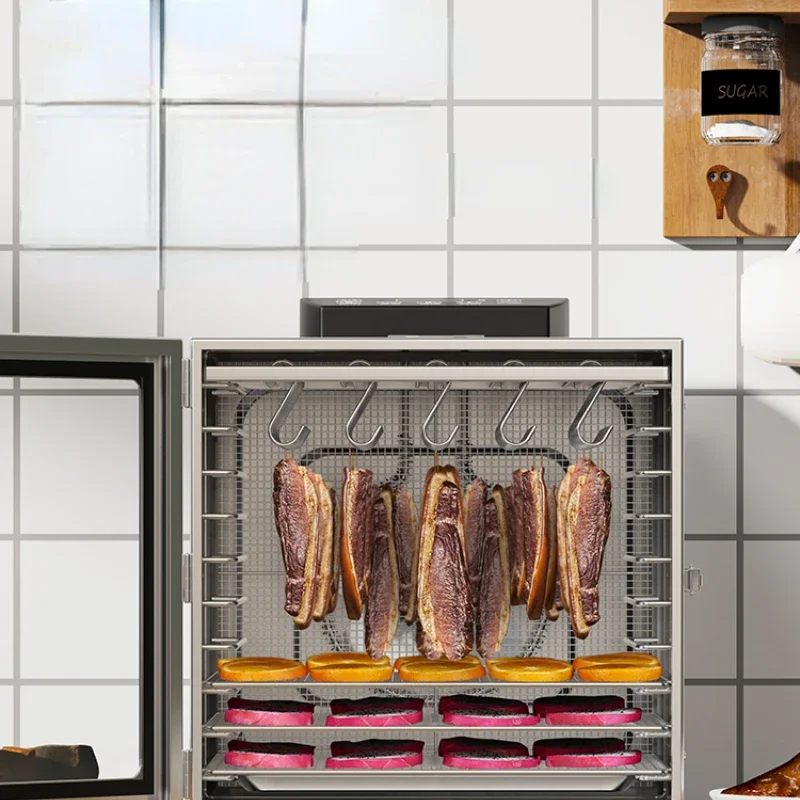 

Sausage Fruit Dehydrator Food Air Dryer Pet Snack Tablets Bacon Bacon Machine