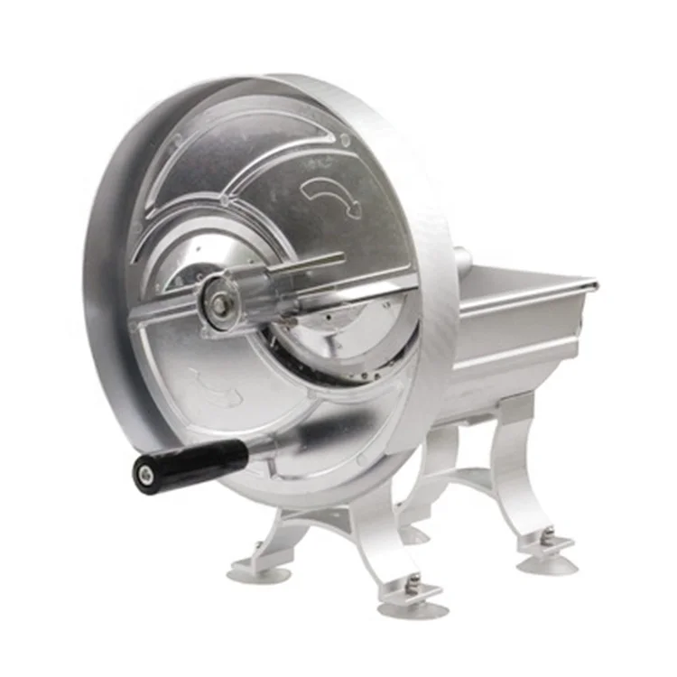 Machine à trancher les chips ronds de légumes à commande manuelle, Machine à trancher les fruits