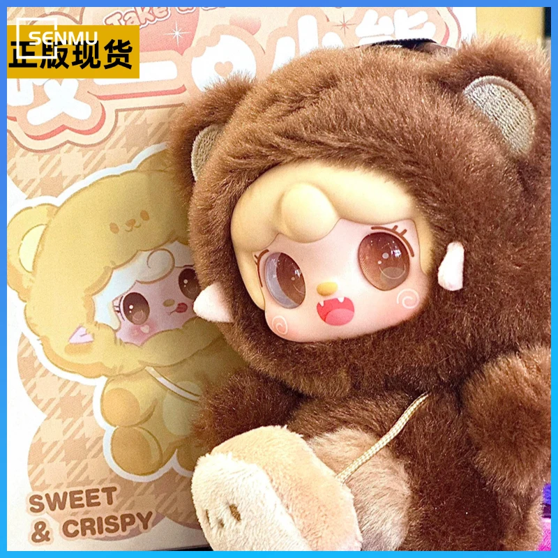 

New Genuine Yooki V4 Take A Bite Of Bear Vinyl Face Doll Series Blind Box Toy Pendant Cute Collection Ornaments Birthday Gift