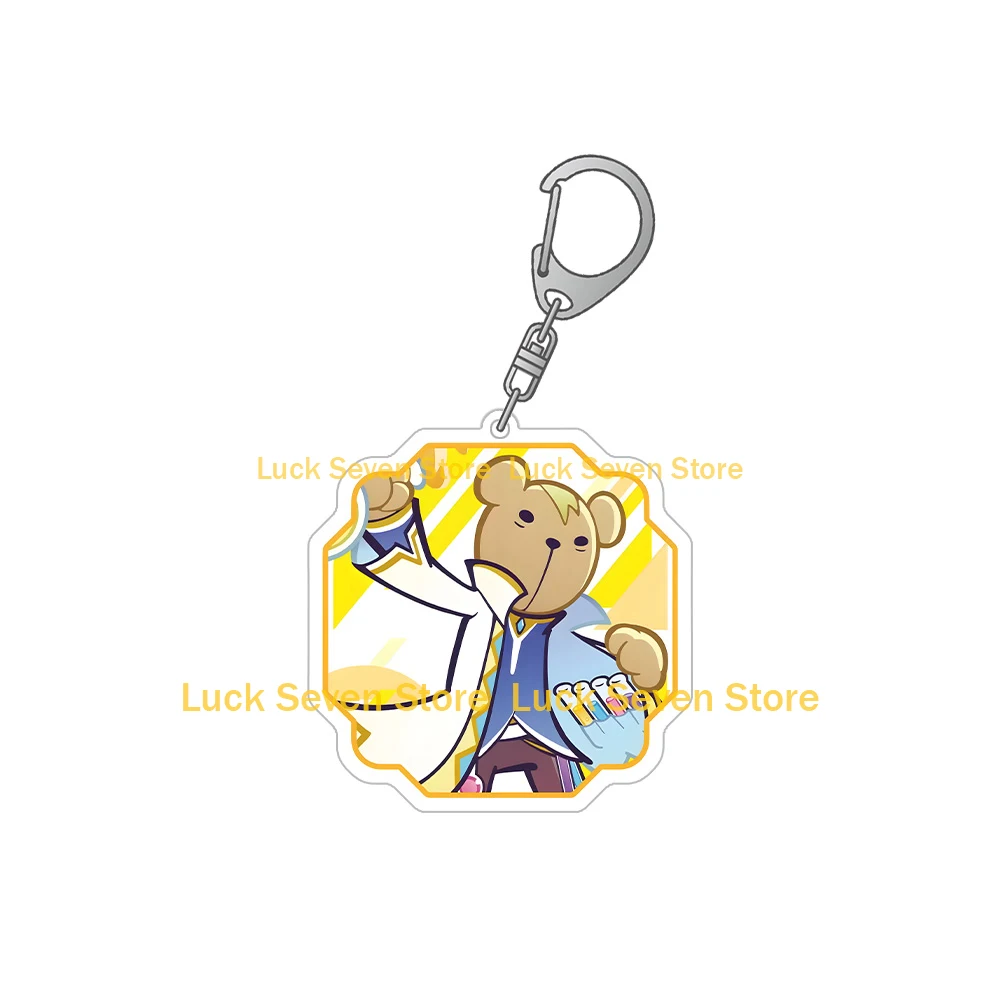 Popular cube games Puyo Puyo Arle Nadja Sig Schezo Wegey Amitie Carbuncle Rulue Satan Klug Anime figure Acrylic keychain pendant