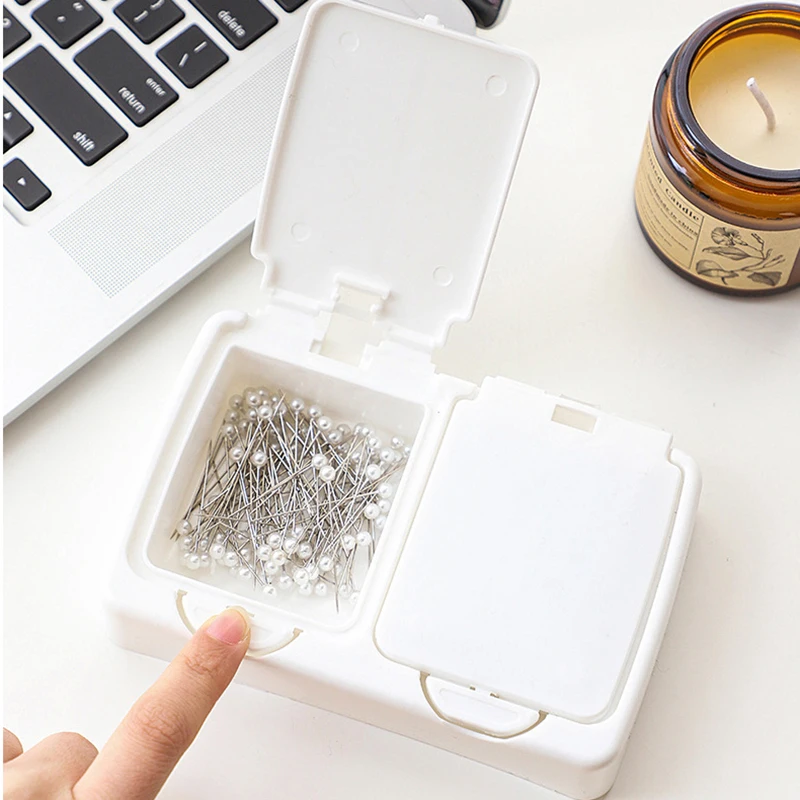 Button Type Pop-up Storage Case Mini Drawer Storage Box Small Objects Classification Storage Box Toothpick And Floss Storage Box