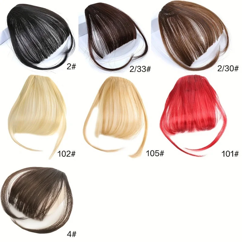 الاصطناعية وهمية غير مرئية الانفجارات الهوائية الشعر التمديد الجبهة هامش هيربيسي أسود براون كليب في الانفجارات أدوات تصفيف الشعر