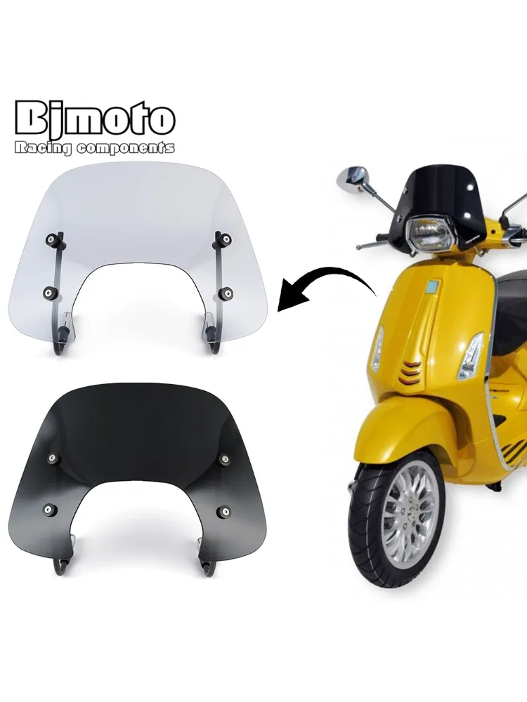 Voor Vespa Sprint 150 Sprint 150 2016 2017 2018 2019 2020 2021 Voorruit Windscherm Voorruit Protector Screen - afbeelding 2