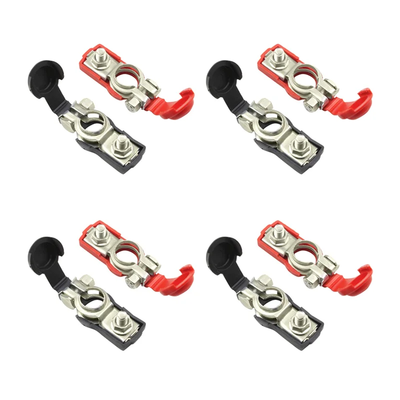

AA81-4 Pair Battery Terminal Heavy Duty Car Vehicle Quick Connector Cable Clamp Clip